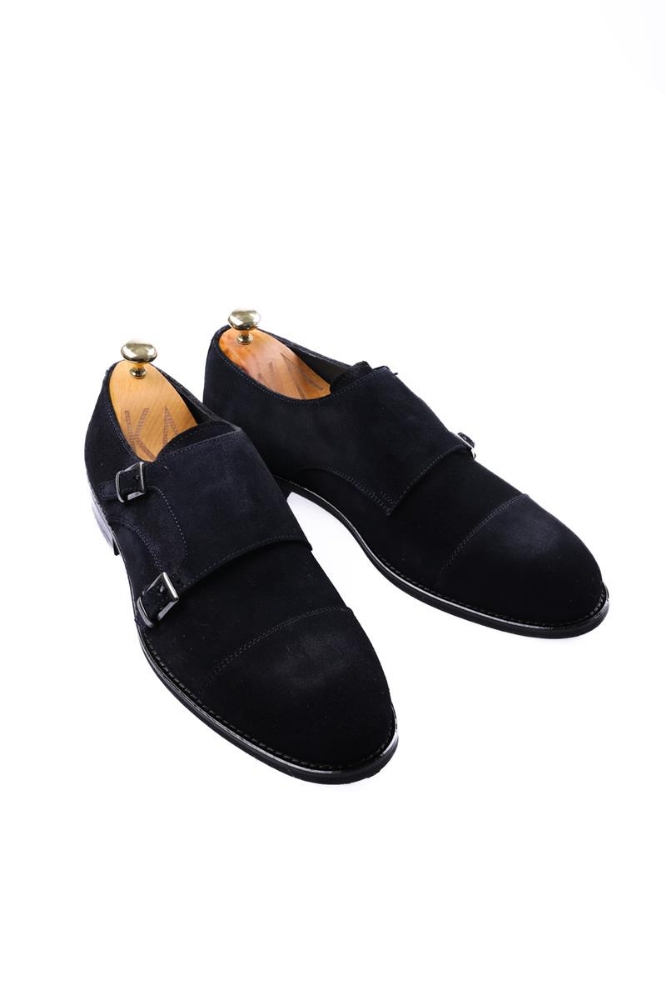 Tokalı Ayakkabı - Koyu Laci Süet