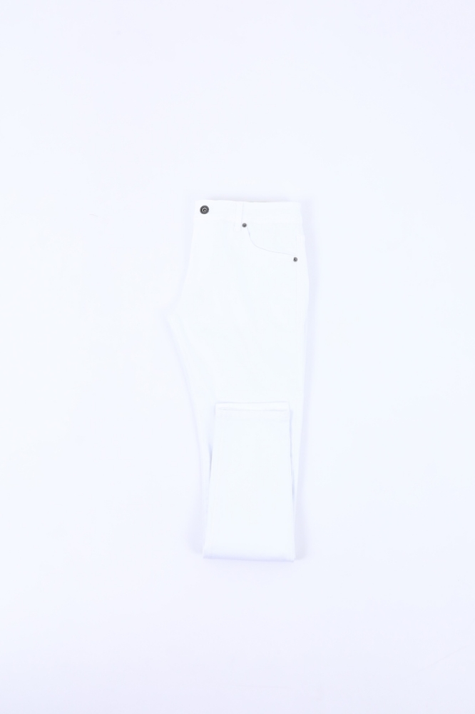 Jean Pantolon - Beyaz